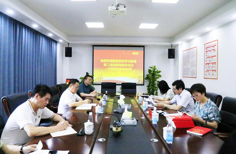 集团公司党史进建教育巡回领导组别离到各基层单元调研督导