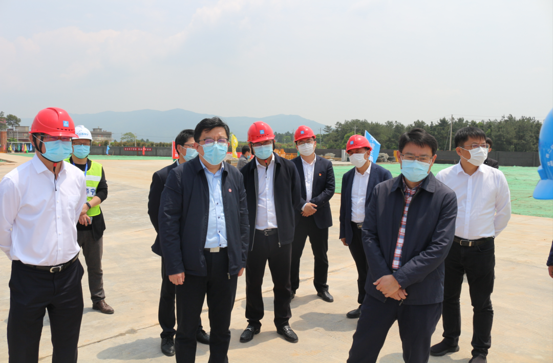 副市长江新洪全线调研西二环高快项目